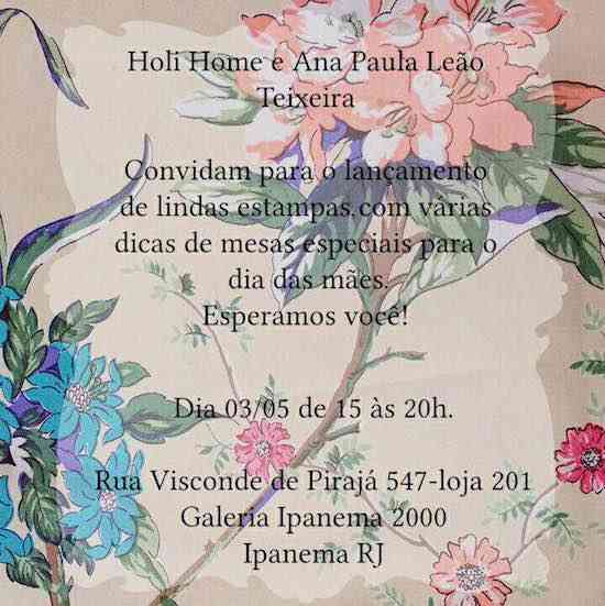 HOJE TEM Lançamento DA NOVA Coleção DA HOLI HOME