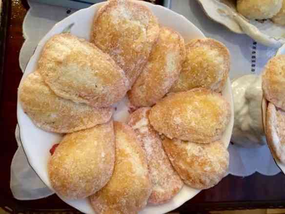 Eis as "madeleines" da Patrícia, divinas conchinhas, como as descritas no livro: luxo só!