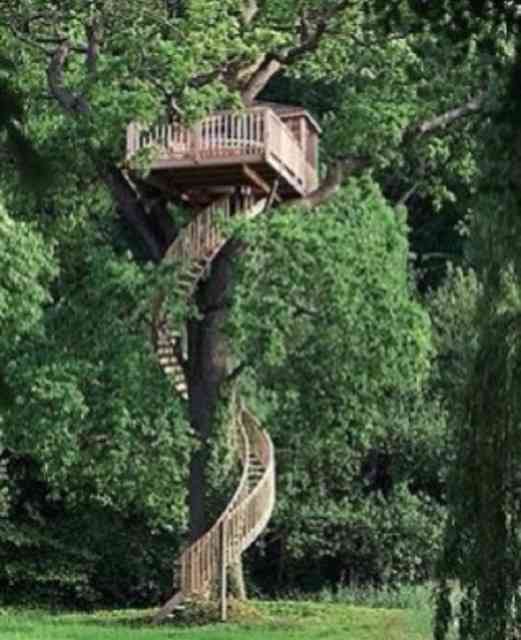 São mágicas pra mim, até hoje, estas casas suspensas pela carpintaria e os sonhos infantis!
