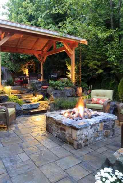 Lareiras PARA Exterior… LUXO SÓ!