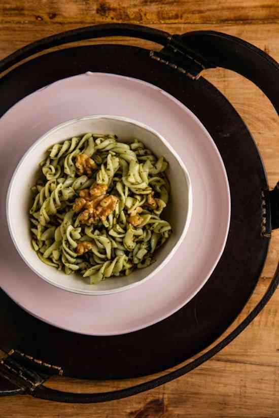 Macarrao de arroz com pesto organico2