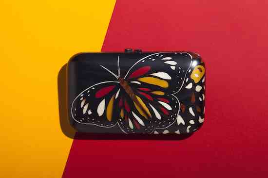 borboleta-pingadinha-fundo-amarelovermelho