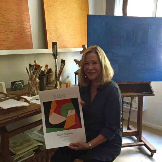 UMA “Visita Guiada” AO Ateliê DA Maravilhosa Pintora Thera Regouin!