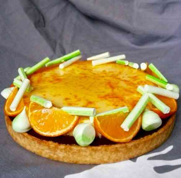Laranja com chocolate de novo... Continuo amando!