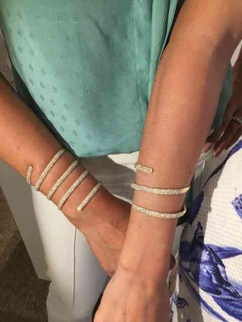 Pirei com esta pulseira, em 2 tamanhos: grande & maxi!