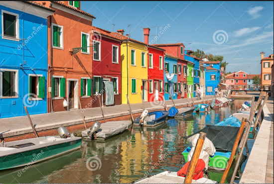 Burano É UMA ILHA Encantadora