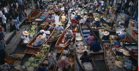 OS Mercados Flutuantes DE Bangkok SÃO Magicos