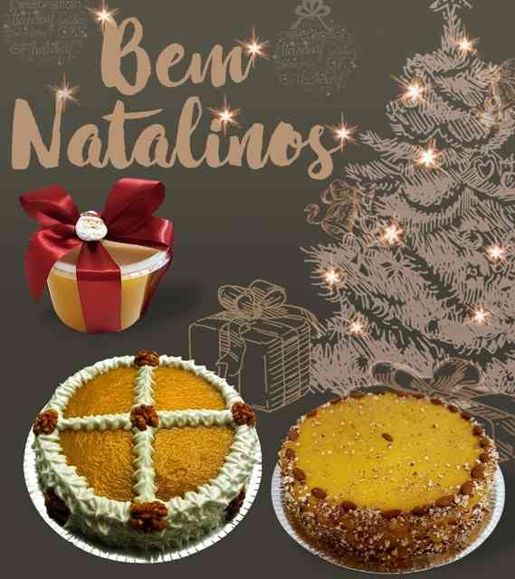 As tortas são divinas... Até a calda vem lindamente embalada: luxo só!