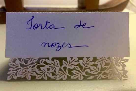 Vejam como podem ajudar no andamento da festa: dúvidas resolvidas quanto ao "menu"!