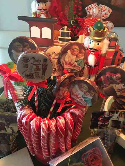 Outras lembranças de natal, também charmosérrimas!