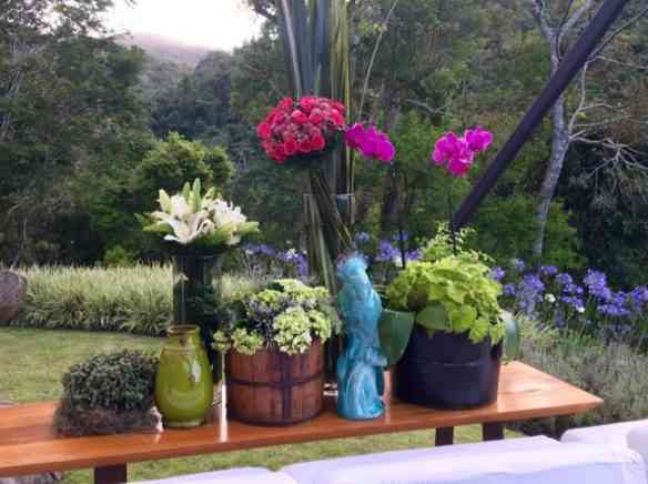 A gente entrava e saia sem distinção de jardim e casa: muito bem integrado!