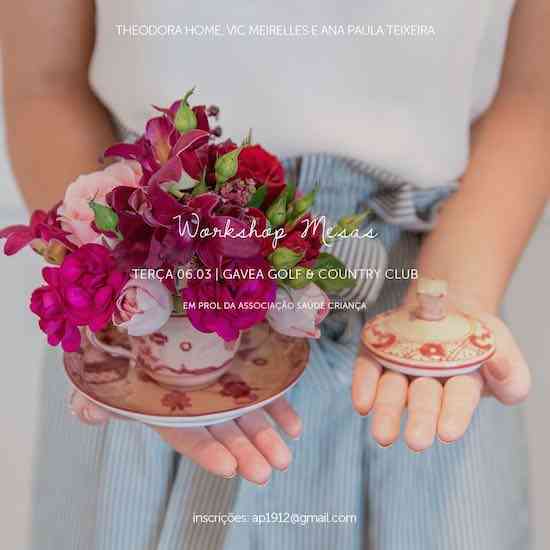 ANA Paula LEÃO Teixeira E VIC Meirelles Fazem WORK SHOP NO Gavea GOLF Clube PARA Caridade