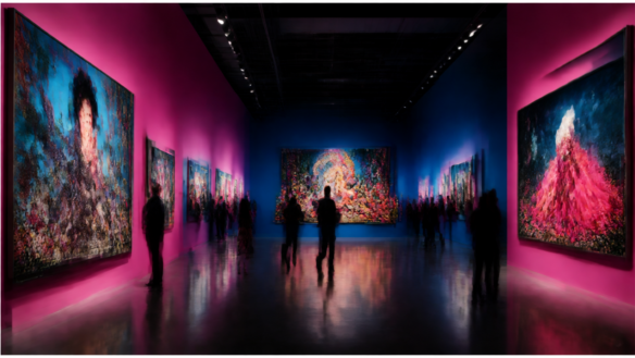 Imagem editorial sobre David LaChapelle em Nova York