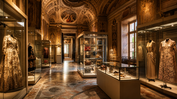 Imagem editorial do Museu Gucci em Florença