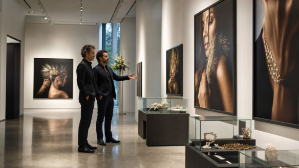 Imagem editorial sobre a exposição de João e Antonio